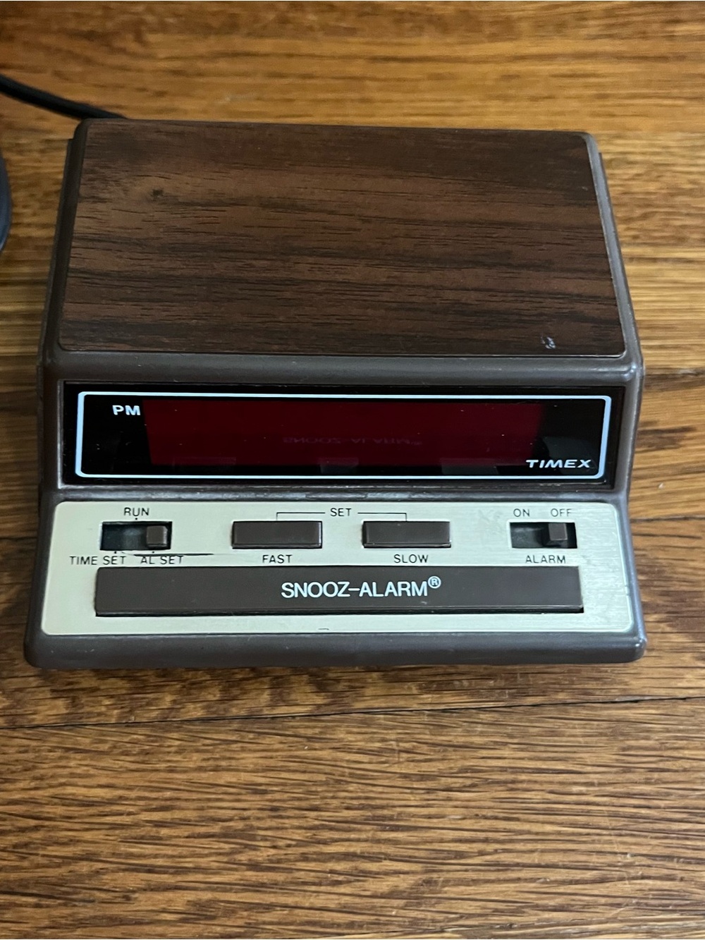 Vintage Timex alarm clock digital 80s 5201-5L electric retro